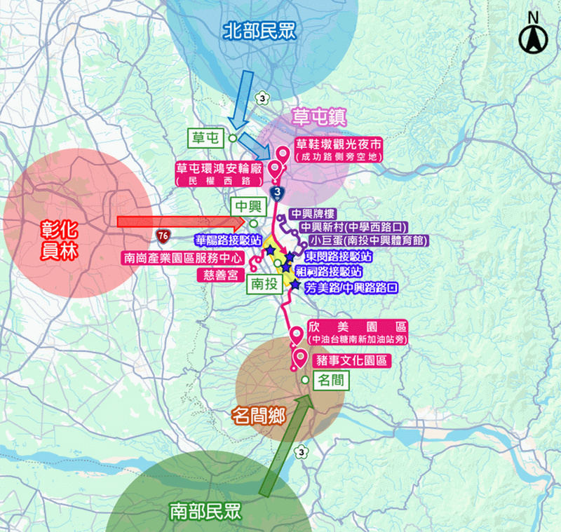 2025雙十國慶煙火接駁車路線與站點
