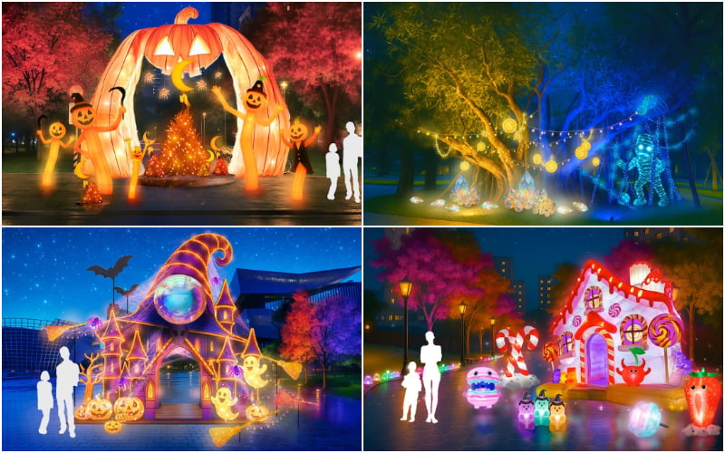 2025桃園萬聖城主題裝置
