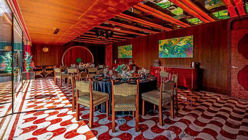 信義區最仙台菜宴開席　藝術家打造山水幻境、紅白酒搭鴨肉羹