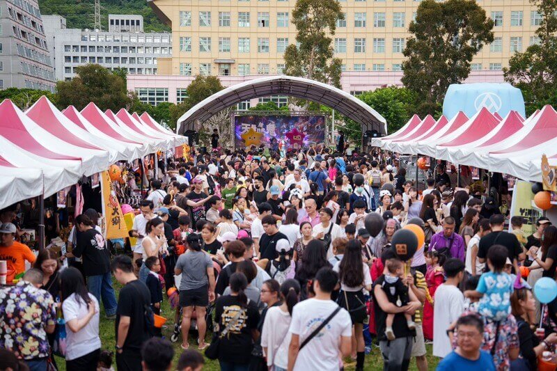 天母搞什麼鬼園遊會活動現場照