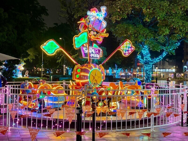 2025新北耶誕城遊樂設施：搖搖小噗噗