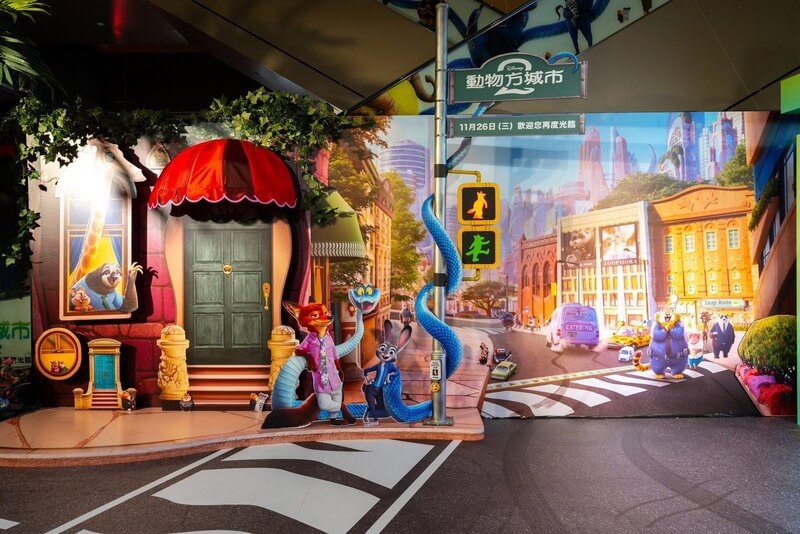《動物方城市2》電影主題快閃店