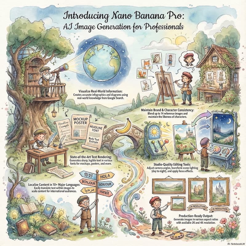 NotebookLM資訊圖表功能