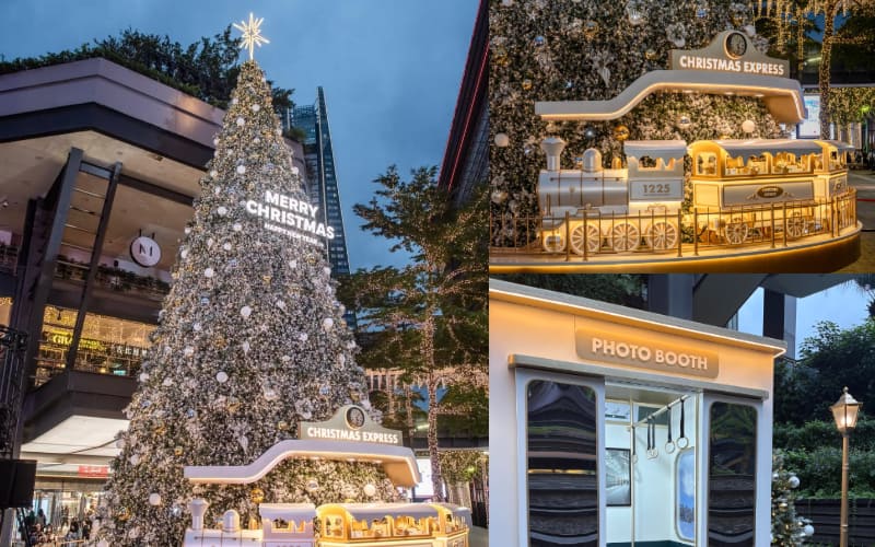 新光三越信義新天地聖誕節活動,新光三越信義新天地聖誕樹