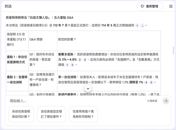 NotebookLM實際應用範例