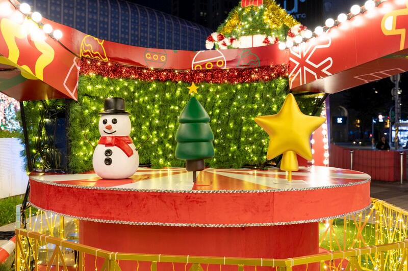 2025新北耶誕城板橋車站裝置