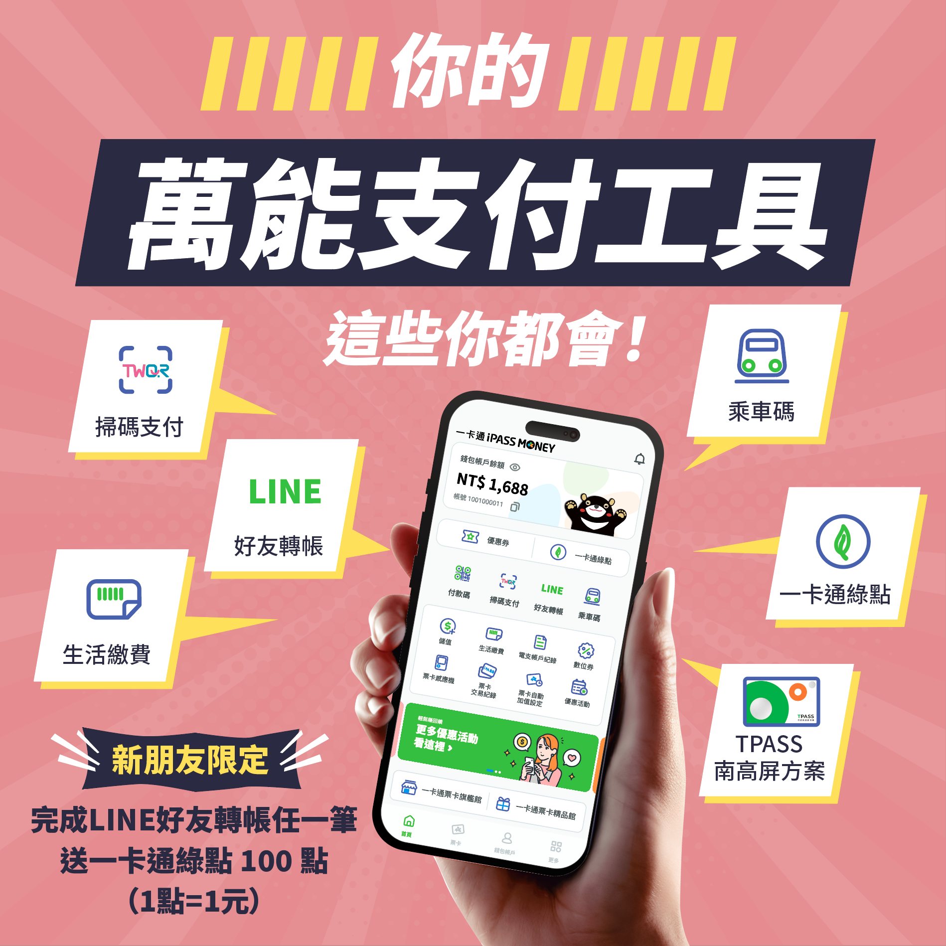 iPASS MONEY APP功能