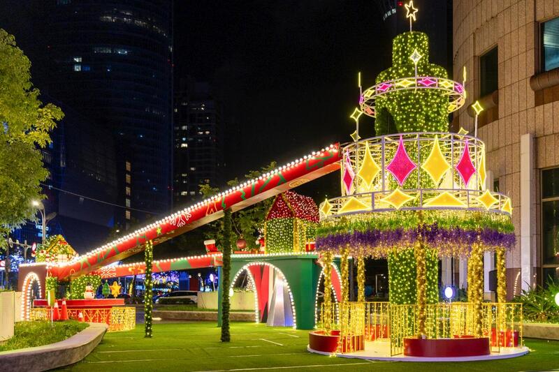 2025新北耶誕城板橋車站裝置