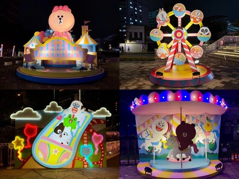 2025新北耶誕城府中廣場裝置