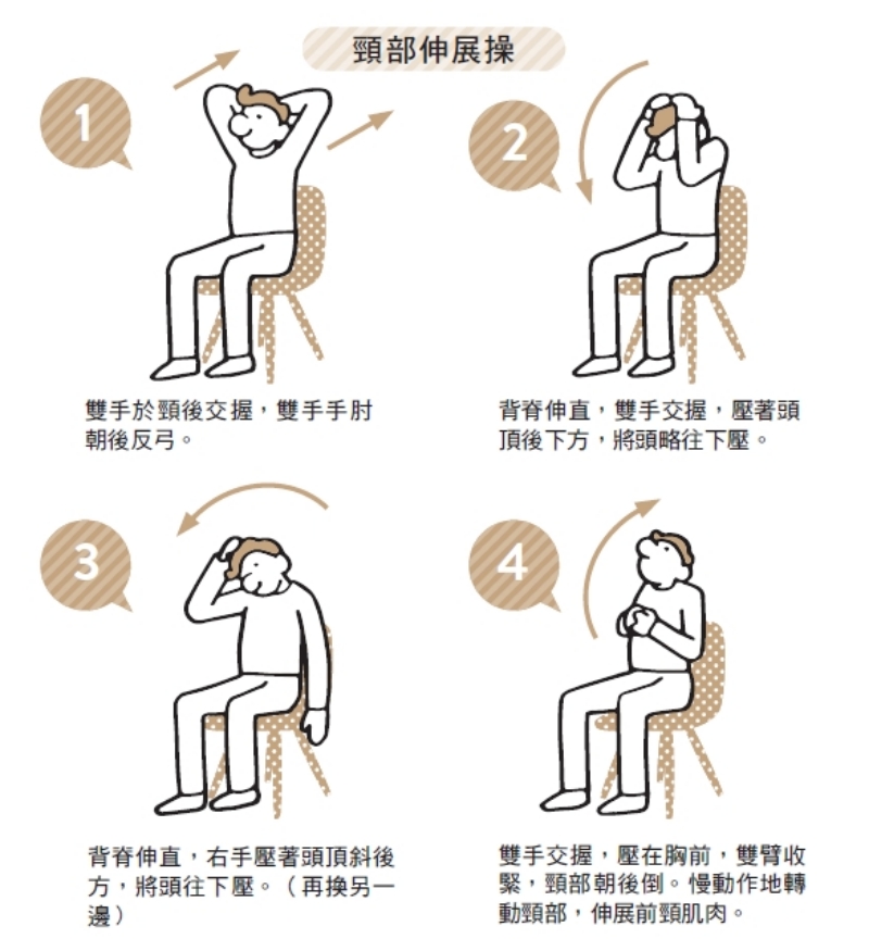 頸部伸展操