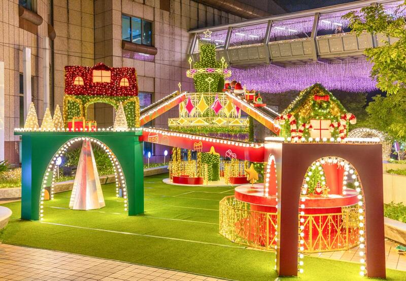 2025新北耶誕城板橋車站裝置