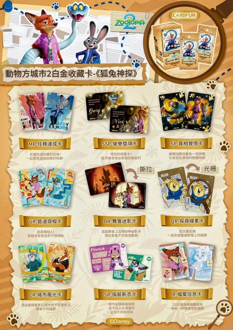 in89豪華影城《動物方城市2》電影周邊