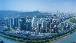 大陸建設「衡岄」插旗南港經貿，標誌世界建築新緯度