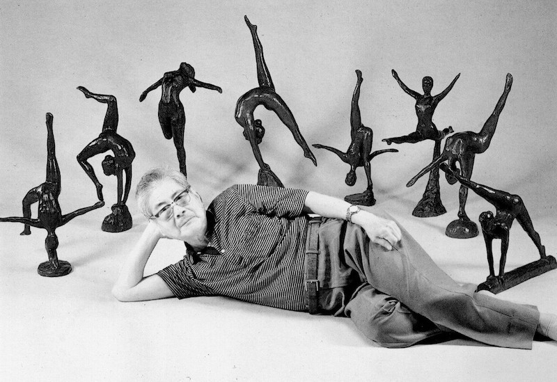 嘉義市城市博覽會蒲添生運動系列雕塑