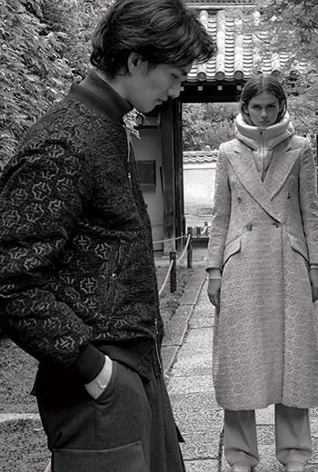 羽絨衣也能有家紋？日義混血工藝外套登台