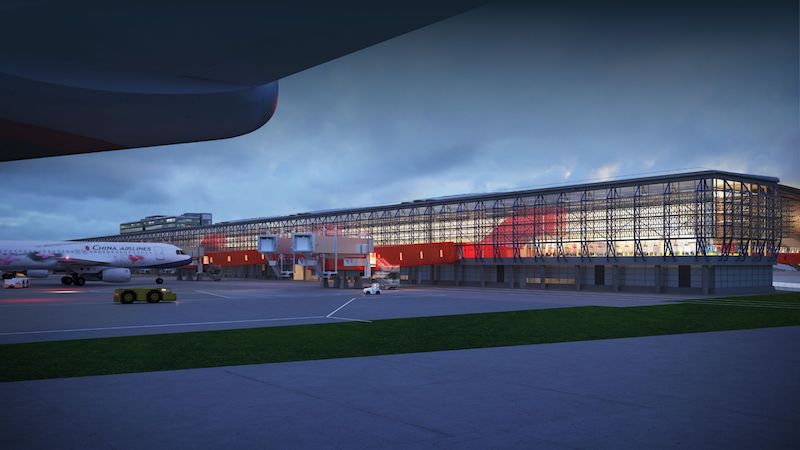 桃園國際機場第三航廈北登機廊廳