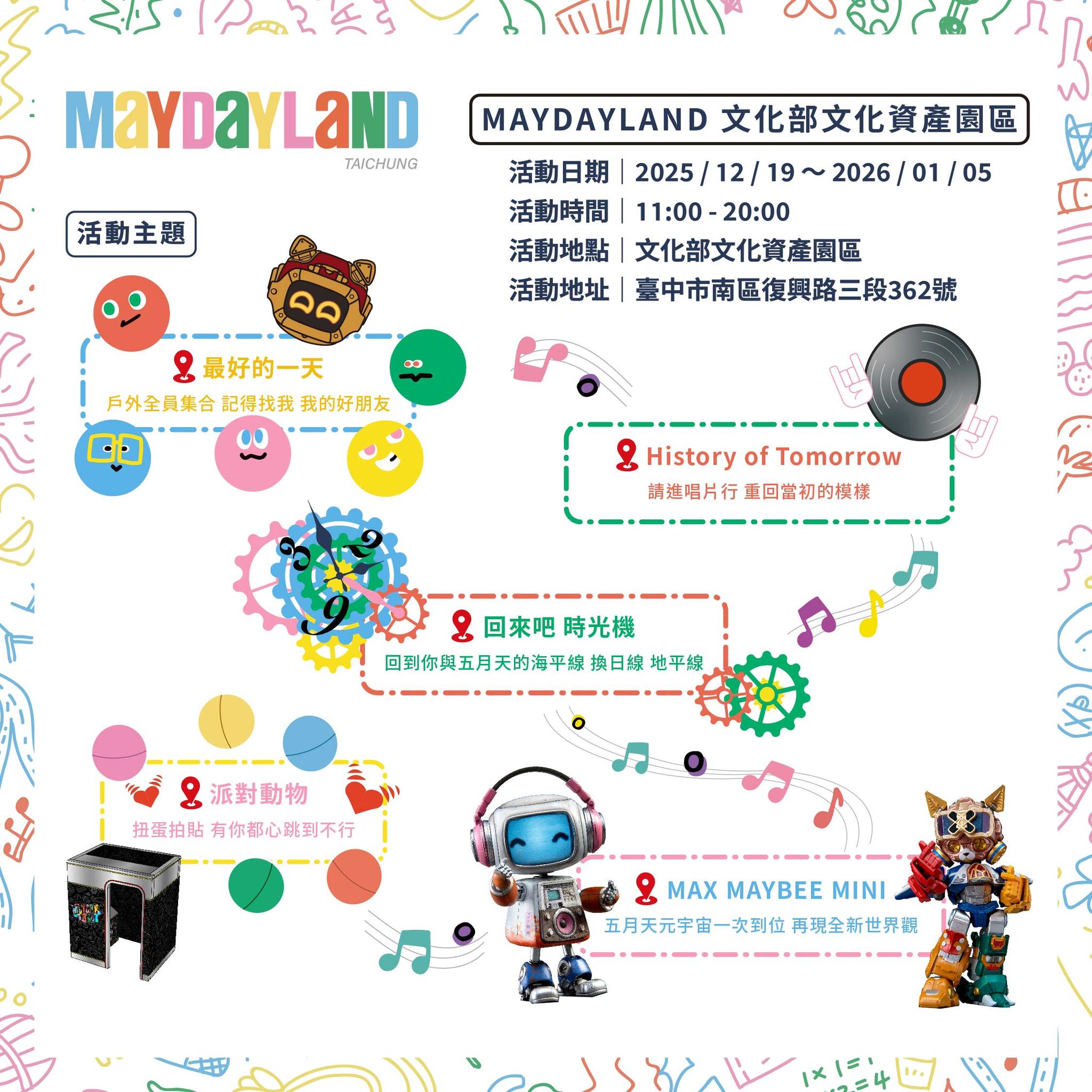 MAYDAYLAND in Taichung