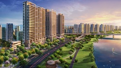 雙北核心萬坪造市讓利    用小坪數晉升富豪的水岸視界