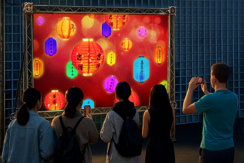2026中台灣燈會祈福區：幸福祈願村