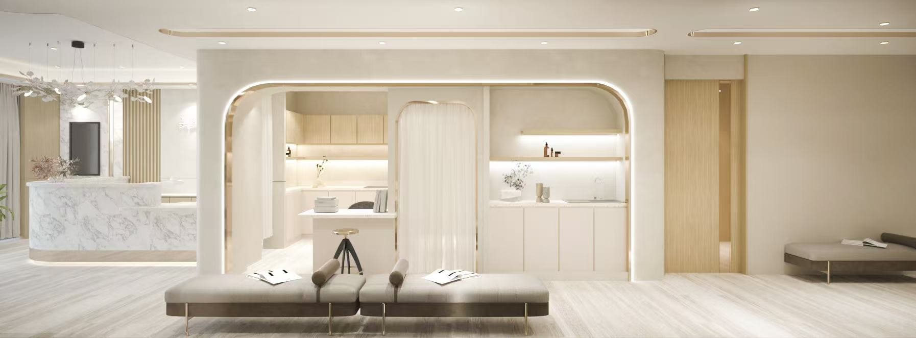 減重、美學與預防醫學診所 圖—李奧國際集團，圖片為渲染圖僅供參考。