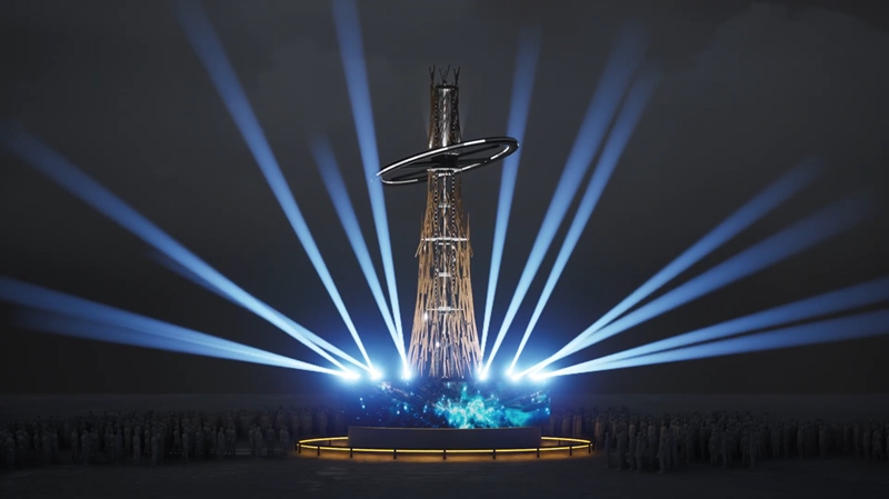 2026台灣燈會主燈《光沐－世界的阿里山》