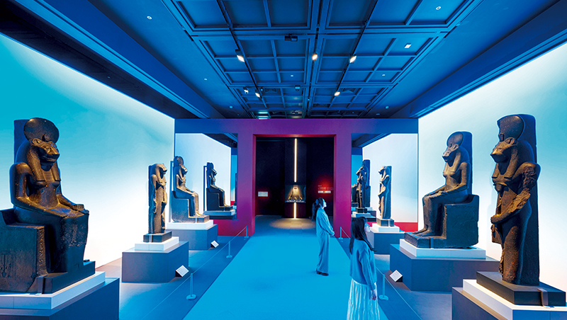 開箱奇美《埃及之王》特展　看三千年前國王用聖甲蟲發社群貼文