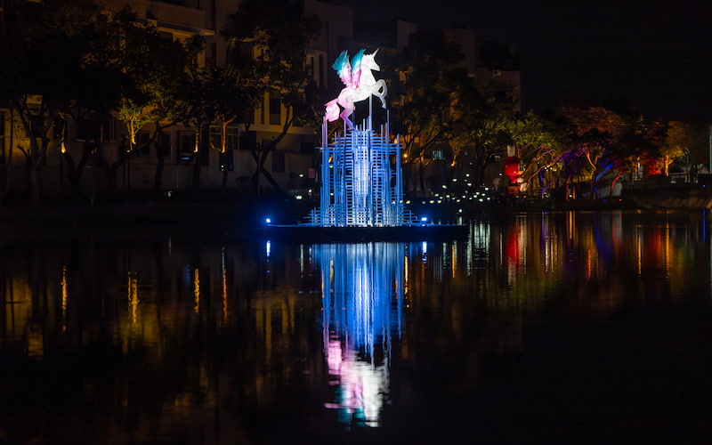 2026月津港燈節主題燈天馬獸