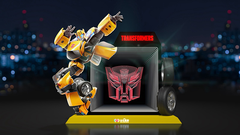 2026台北燈節A2 蜂芒畢露・無限之鏡｜大黃蜂