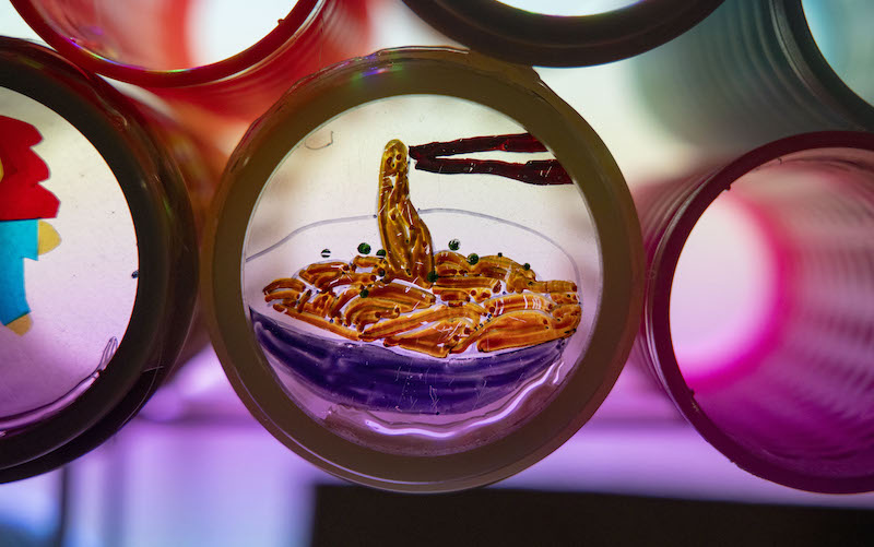 2026月津港燈節作品交織鹽水