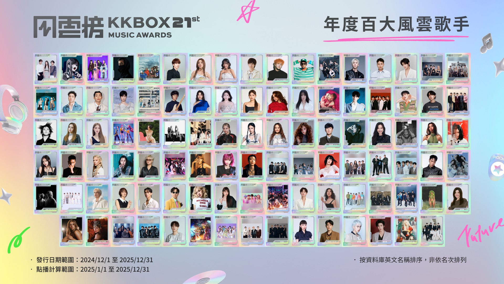 2026 KKBOX年度百大風雲歌手
