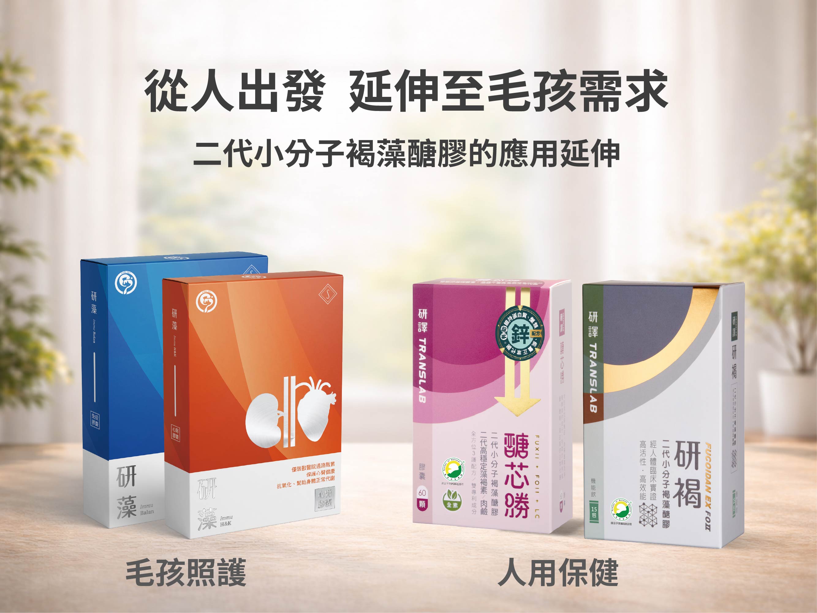 輕采國際擅用以使用者為核心的轉譯思維，將相同研發基礎延伸至不同應用場景，以人用產品的設計邏輯進一步拓展至寵物健康照護。