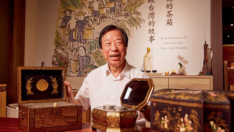 從歐洲帶珠寶盒茶罐回家　大板根蔡春隆重現一條台灣茶航海圖