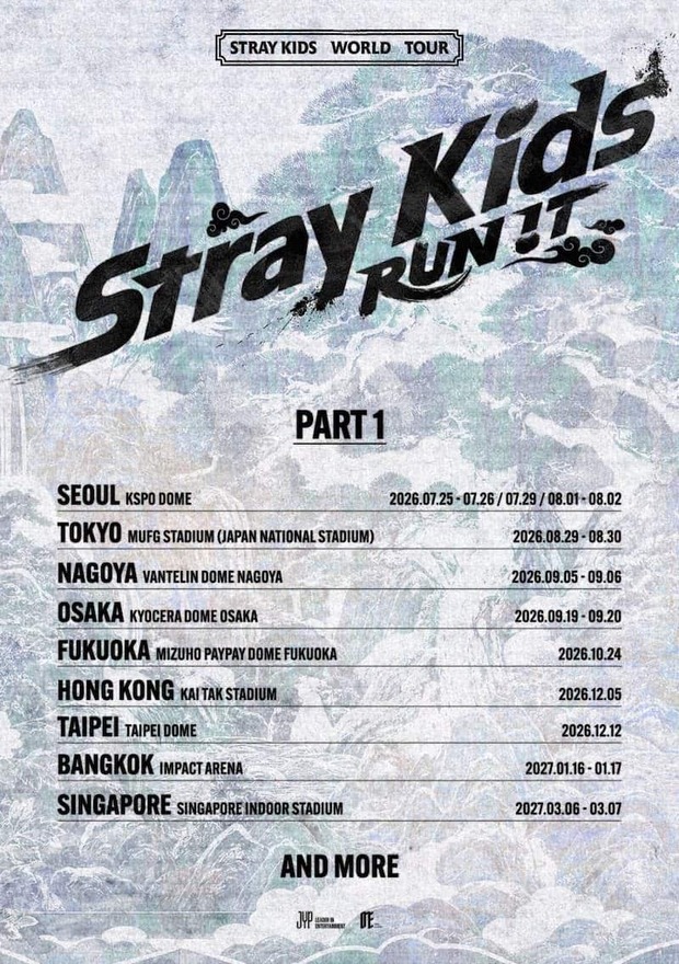 Stray Kids World Tour RUN IT