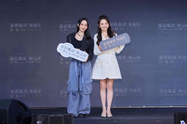 代言人孫淑媚與沃醫學集團執行長黃千容Jessie