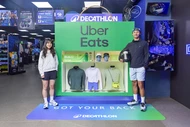 迪卡儂挺全台騎車族 戴安全帽來就享優惠！ 攜手 Uber Eats 打造今夏最夯「騎車族應援站」 從外送夥伴到全台民眾　防曬、涼感、機能皆能一站備齊