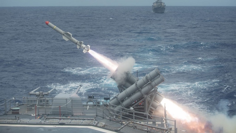 美國國務院批准售台岸置魚叉反艦飛彈 約23.7億美元