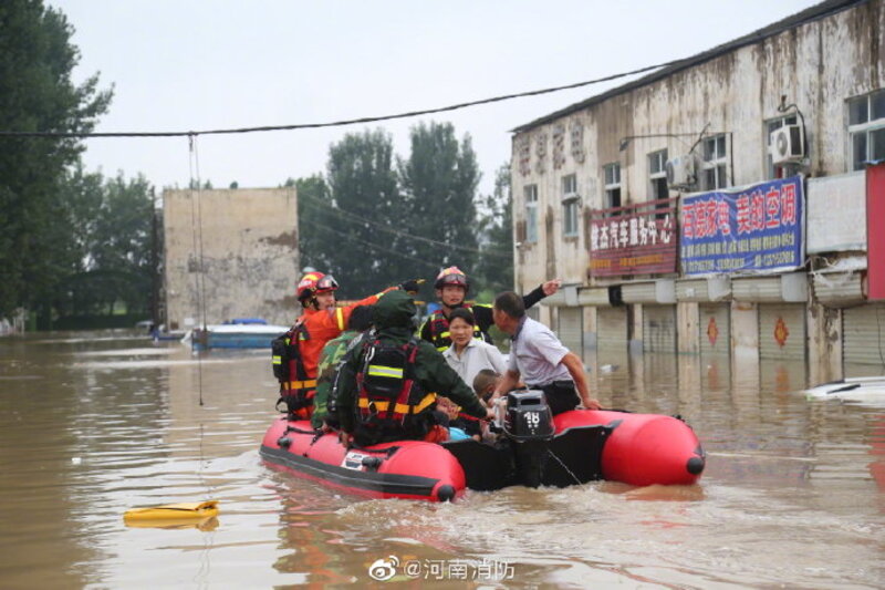 德國之聲》不只鄭州！新鄉2小時降雨超越鄭州，河南水災影響範圍有多大？