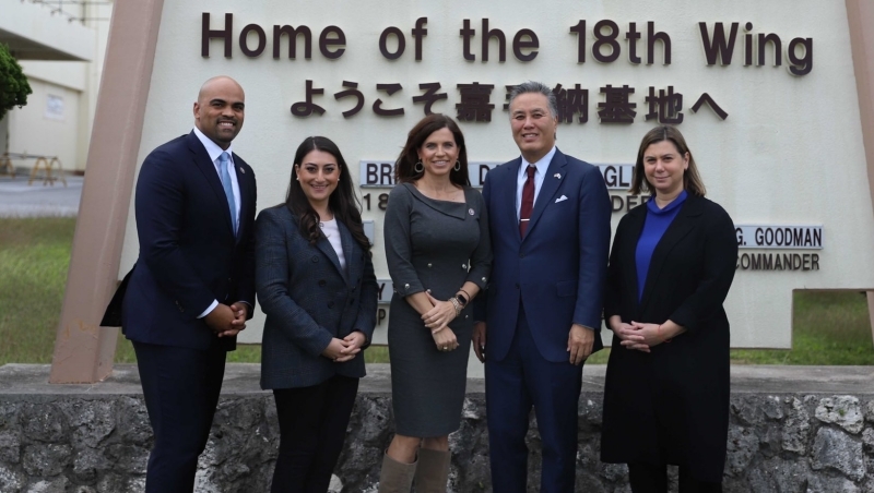 11月第2團！美國跨黨派議員訪台拜會蔡總統、國防部