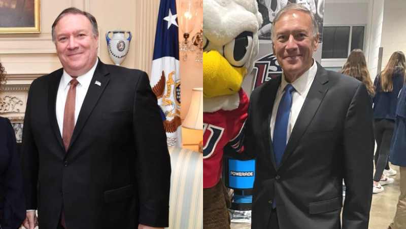 判若兩人！蓬佩奧6個月甩肉40公斤，減重秘訣曝光