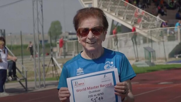 地表跑最快的90歲阿嬤！她打破200公尺短跑世界紀錄：沒想到自己跑那麼快