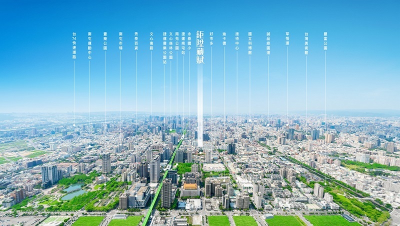 有感品牌力席捲台中 鉅陞紮根南屯主場 24層鉅作強勢壓境
