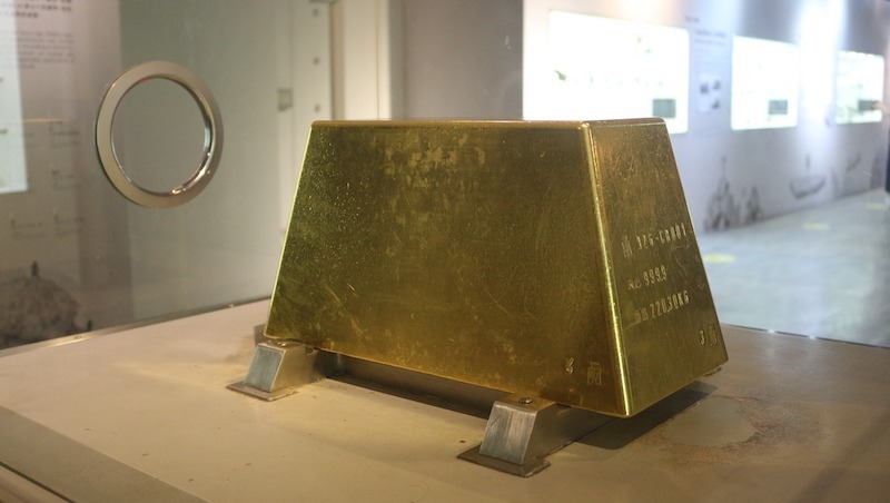 一眼值7億！台灣握有全球央行「最大金磚」，現在摸得到