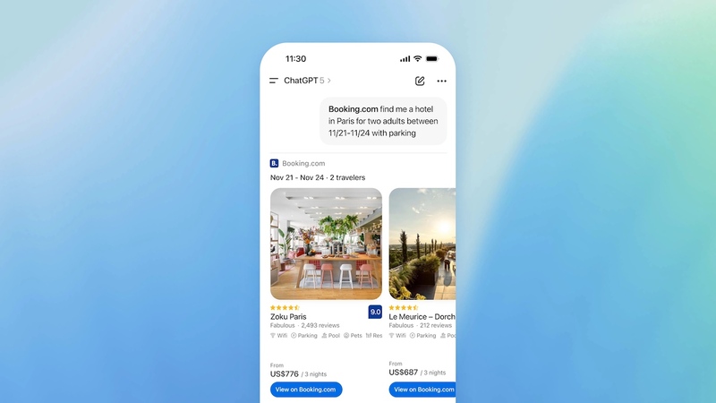 ChatGPT再進化！整合7大App幫你排歌單、訂飯店，一句話搞定生活