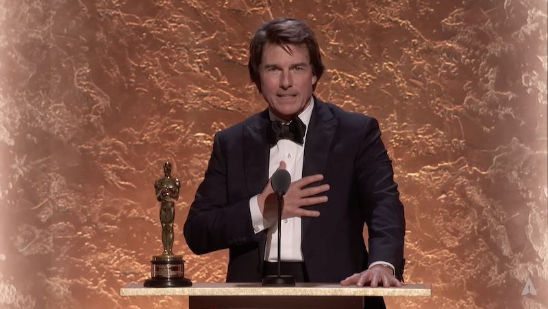 湯姆克魯斯獲奧斯卡：拍電影不是我所做的事，它就是我
