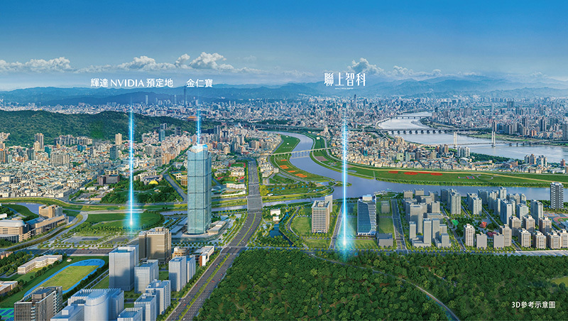 北士科商辦國際盤可期 輝達加持獨自升級