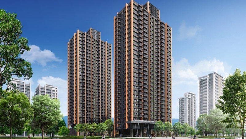 卡位大林口生活圈！花園泳池宅「長耀辰」，入主捷運 A7 核心區