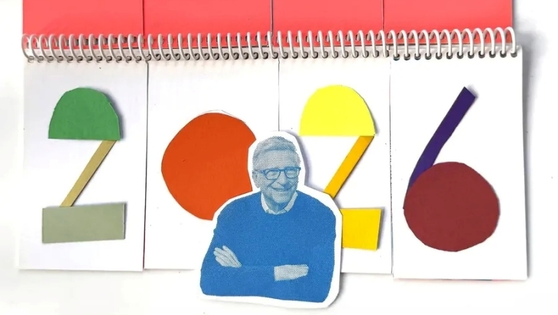 比爾蓋茲2026年度信：這2項挑戰沒處理好，AI將成人類最大危害