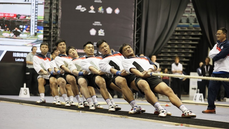 拔河王國發威！室內拔河世錦賽台灣狂摘9金，男子640公斤級奪賽史首冠