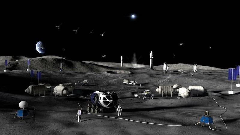貝佐斯太空船今秋登月！NASA加速「月球基地」計畫：2032後太空人長駐月球