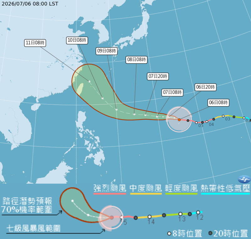 颱風巴威強度今達顛峰！路徑北轉逼近台灣、週末最關鍵